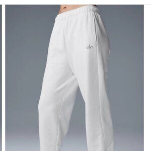 Alo Yoga Accolade Sweatpant White - XS